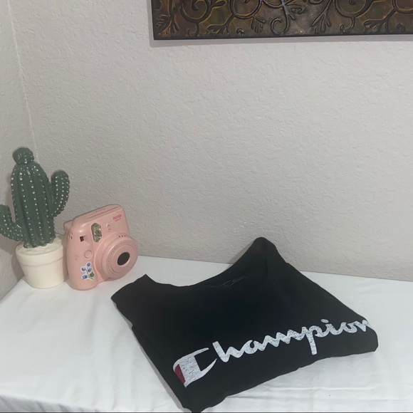 Champion black active wear tee - Picture 4 of 5